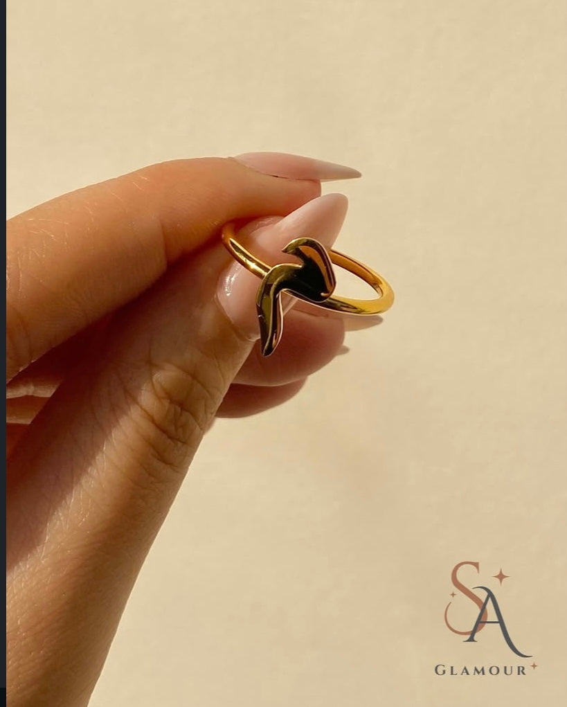 Customized Letter Ring