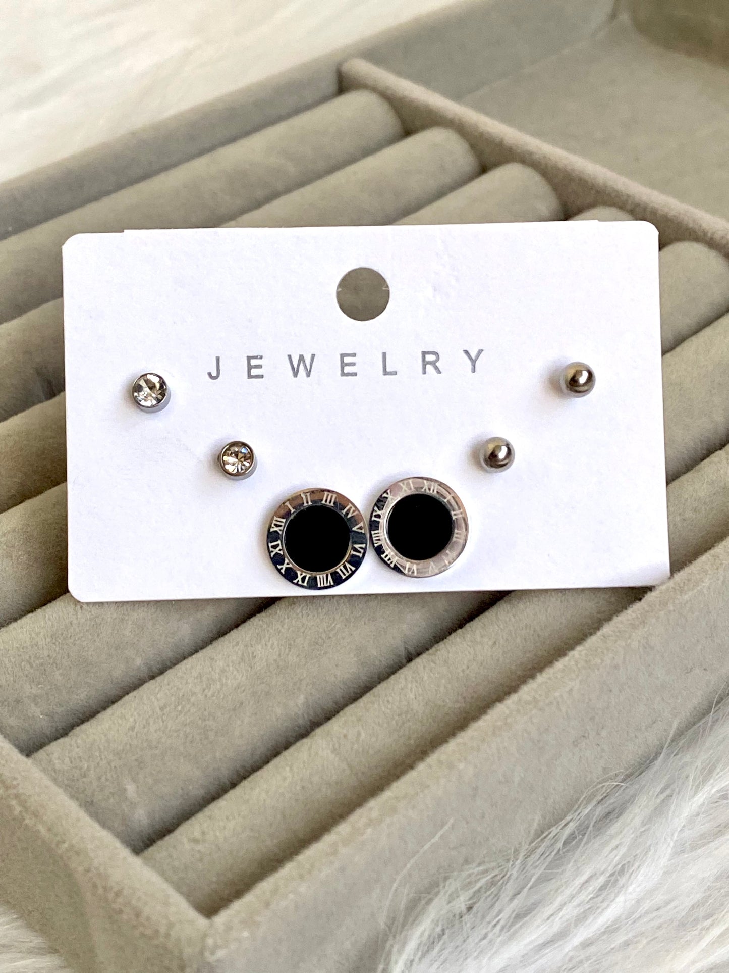 Bulgari Silver earrings set