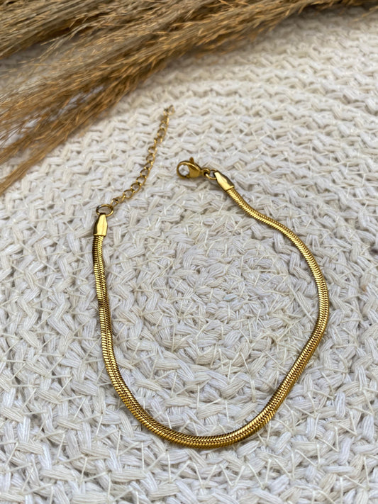 Snake Leather Bracelet