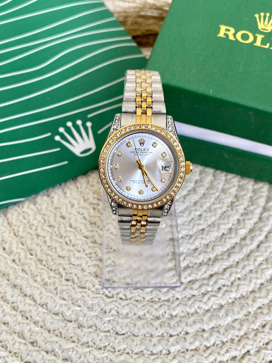 Rolex Diamond Frame Watch