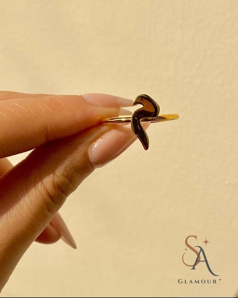 Customized Letter Ring