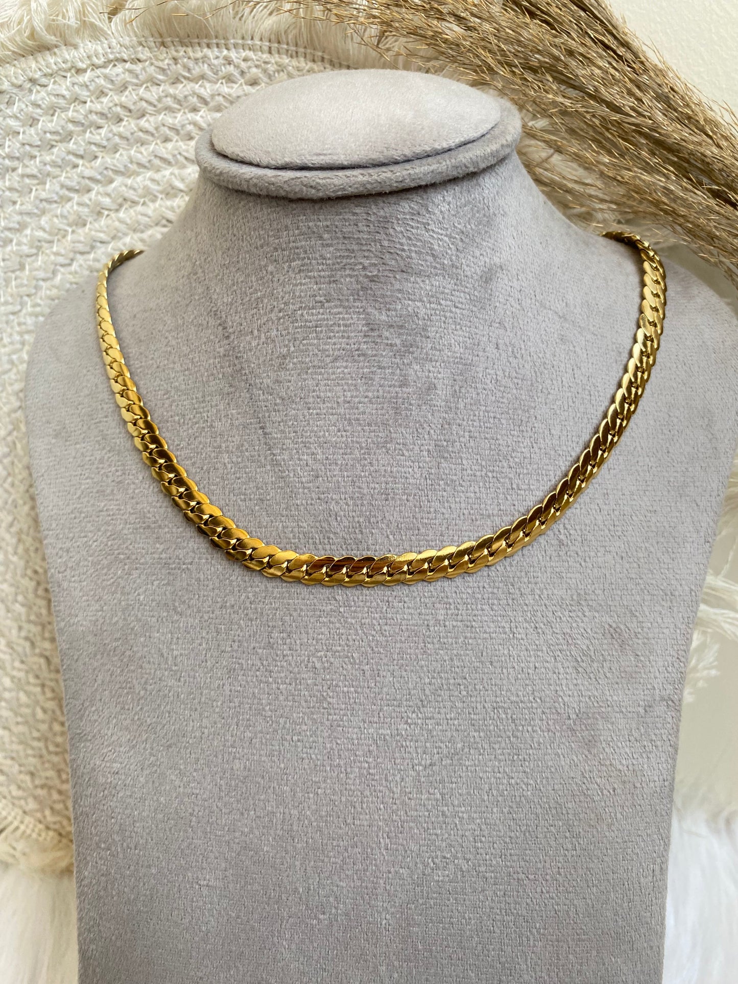 Snake Leather Necklace