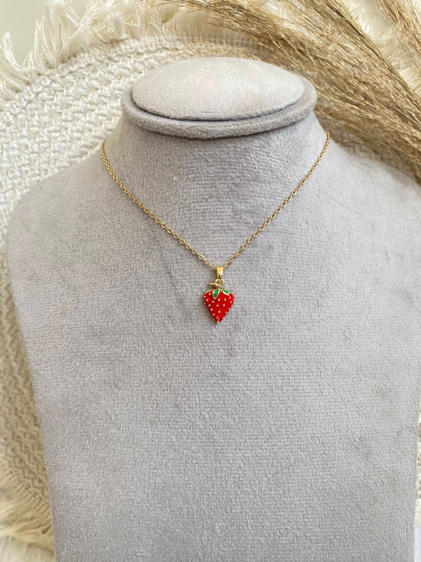 Strawberry Necklace