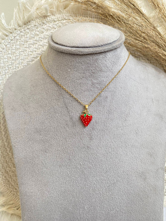 Strawberry Necklace