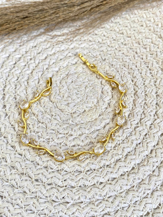 White Tulip Bracelet